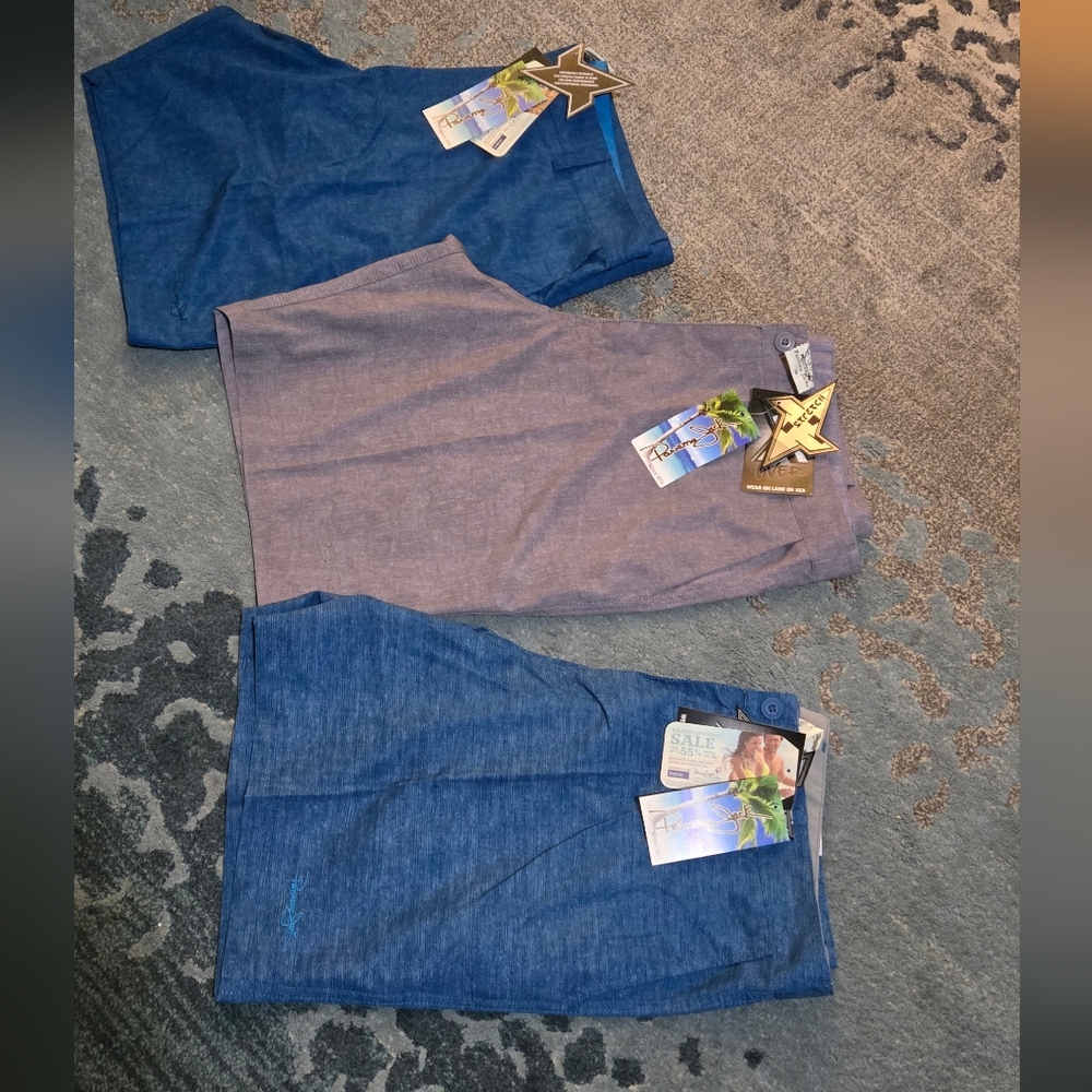 NWT Panama Jack Men's Hybrid Quick Dry  Shorts Size 36,38,40